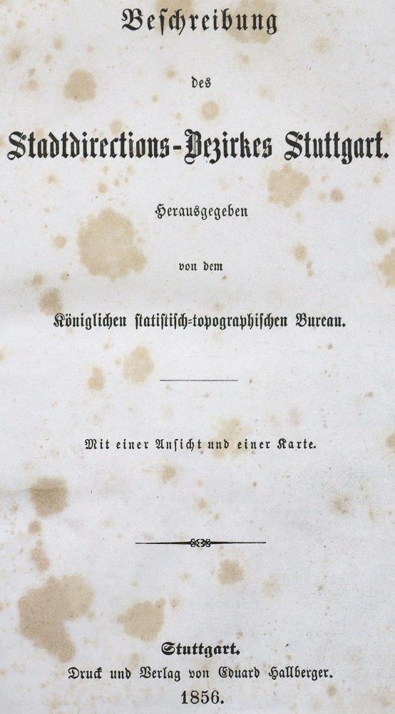 Große Abbildung Nr.1: 123-1692 Stuttgart.: (Deutschland)