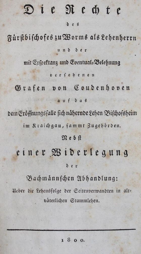 Große Abbildung Nr.1: 123-1708 Worms.: (Deutschland)