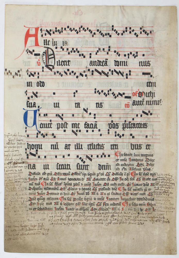 Große Abbildung Nr.2: 123-171 Antiphonar.: (Handschriften)
