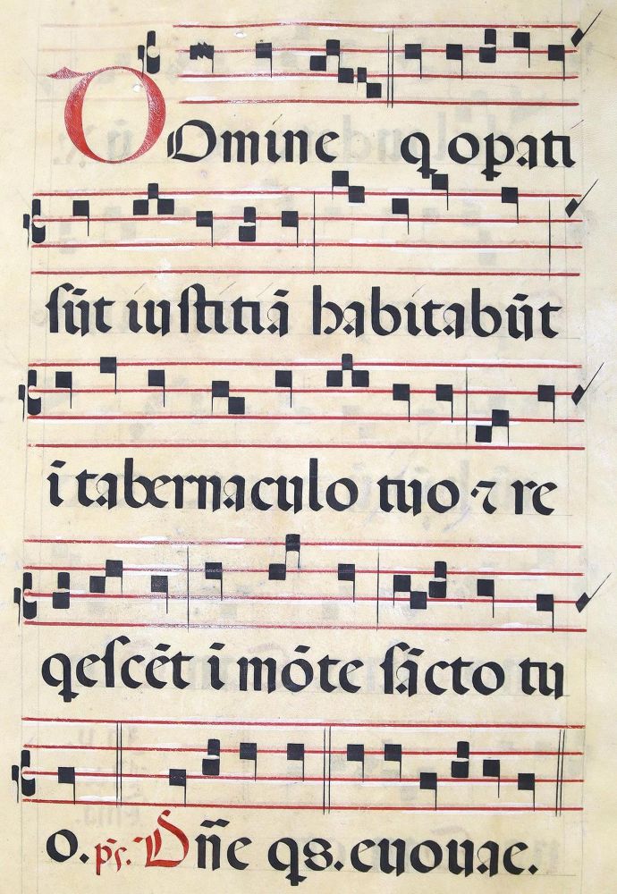 Große Abbildung Nr.1: 123-172 Antiphonar.: (Handschriften)