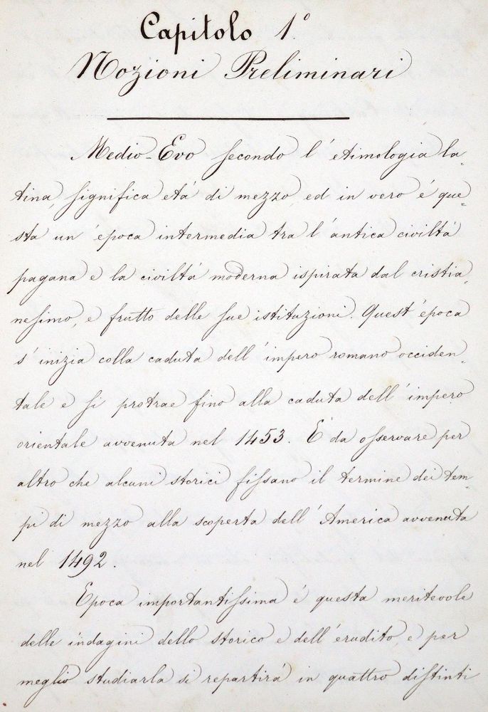 Große Abbildung Nr.2: 123-1731 Mittelalter.: (Italien, Handschriften)