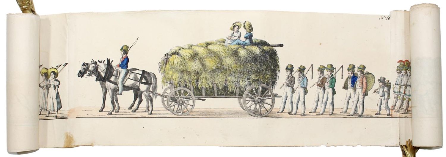 Große Abbildung Nr.1: 123-1773 (Steinlen,T.C.: (Schweiz, Vevey, Fête des Vignerons)