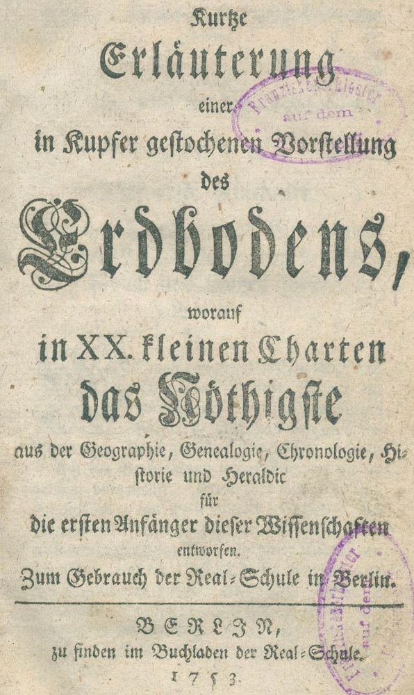 Große Abbildung Nr.1: 123-1789 Hähn,J.F.: (Verschiedene Länder - Geschichte, Atlanten)