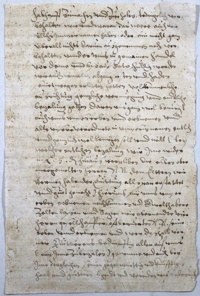 Große Abbildung Nr.11: 123-179 Notariatstexte.: (Handschriften, Einbandmakulatur)