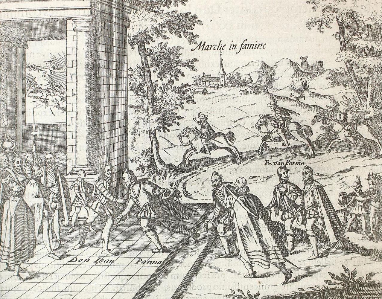 Große Abbildung Nr.2: 123-1795 Baudartius (Baudaert, Wilh.): (Verschiedene Länder - Geschichte, Benelux)