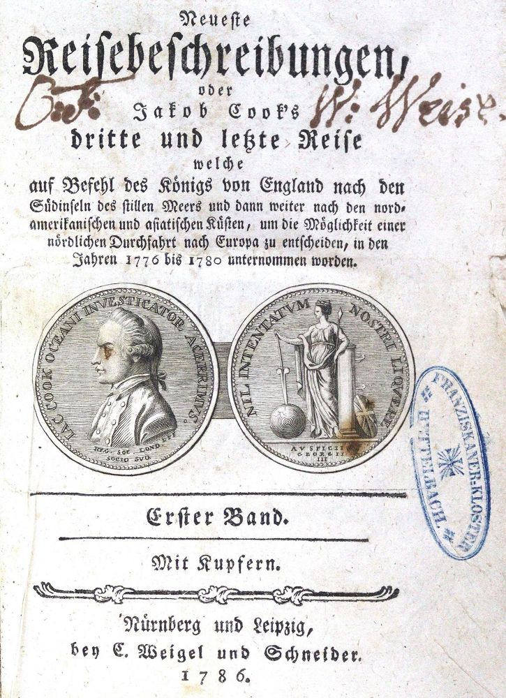 Große Abbildung Nr.1: 123-1803 Cook,J.: (Verschiedene Länder - Geschichte)