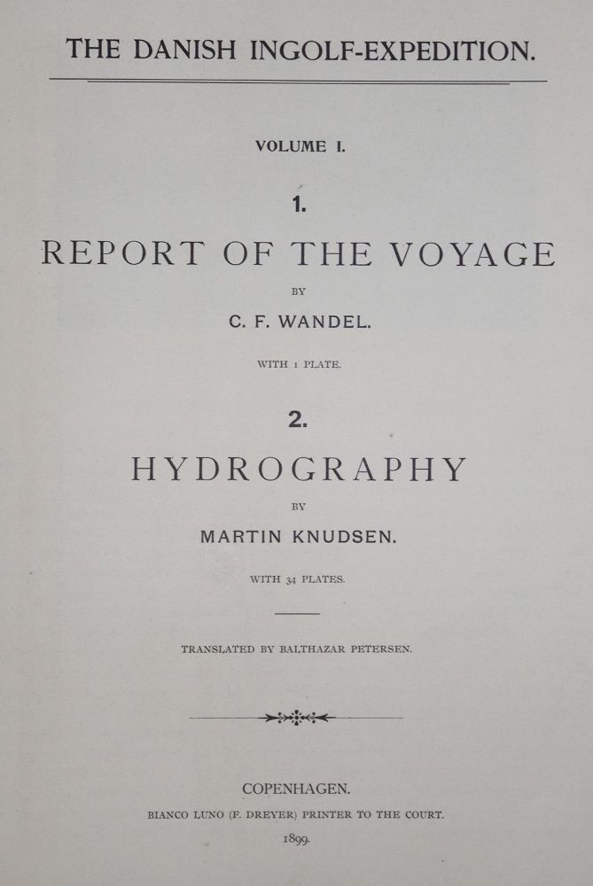 Große Abbildung Nr.1: 123-1805 Danish Ingolf-Expedition, The.: (Verschiedene Gebiete - Varia)