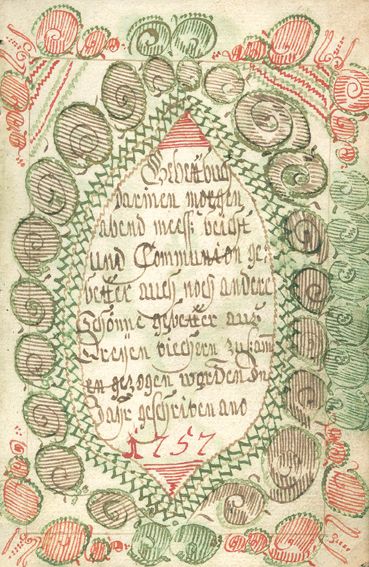 Große Abbildung Nr.1: 123-181 Gebetbuch.: (Handschriften)