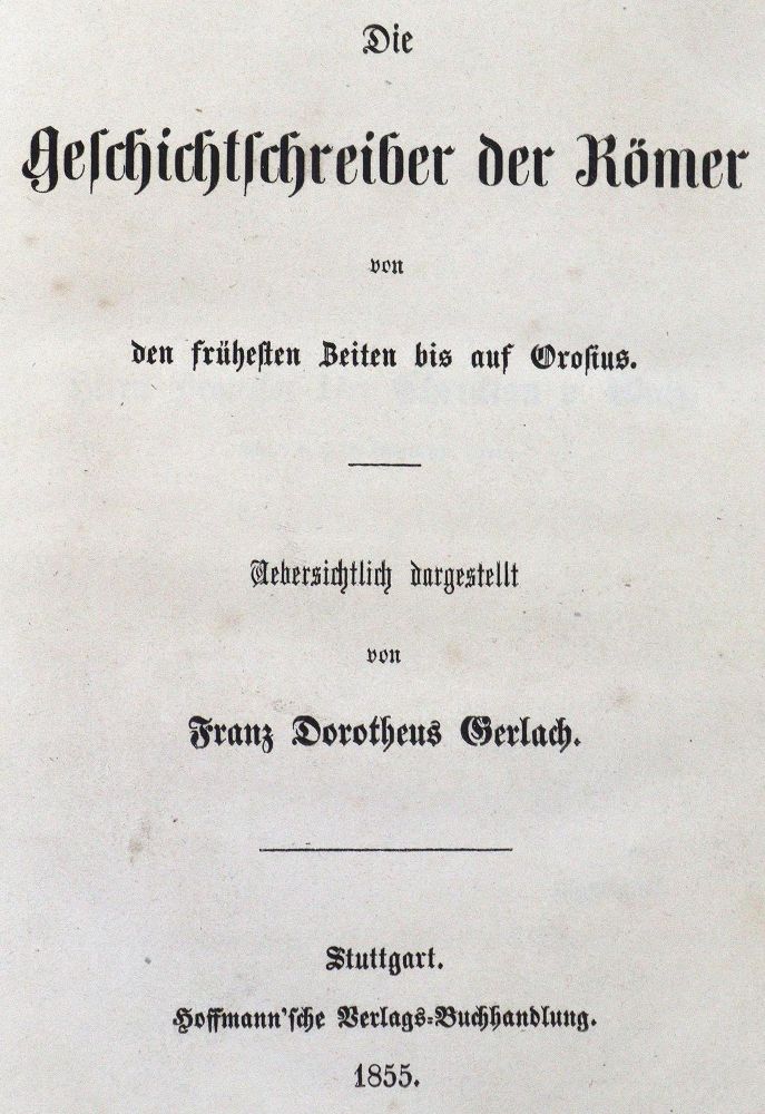 Große Abbildung Nr.1: 123-1813 Gerlach,F.D.: (Verschiedene Länder - Geschichte)