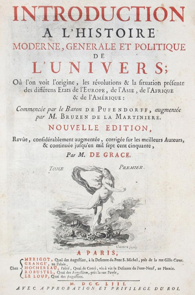 Große Abbildung Nr.1: 123-1837 Pufendorf,S.: (Verschiedene Länder - Geschichte)