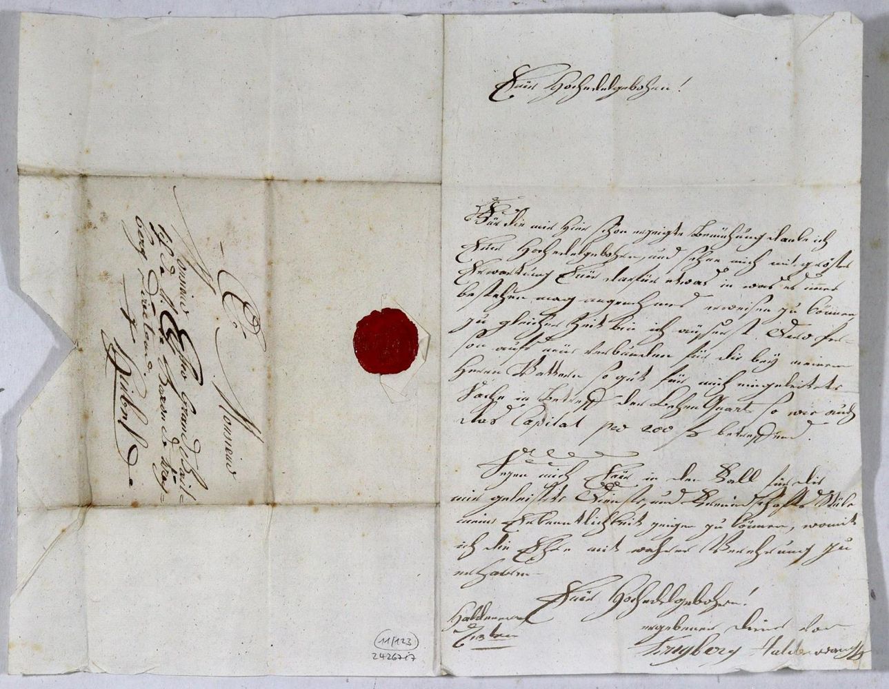 Große Abbildung Nr.2: 123-184 Konvolut: (Handschriften)