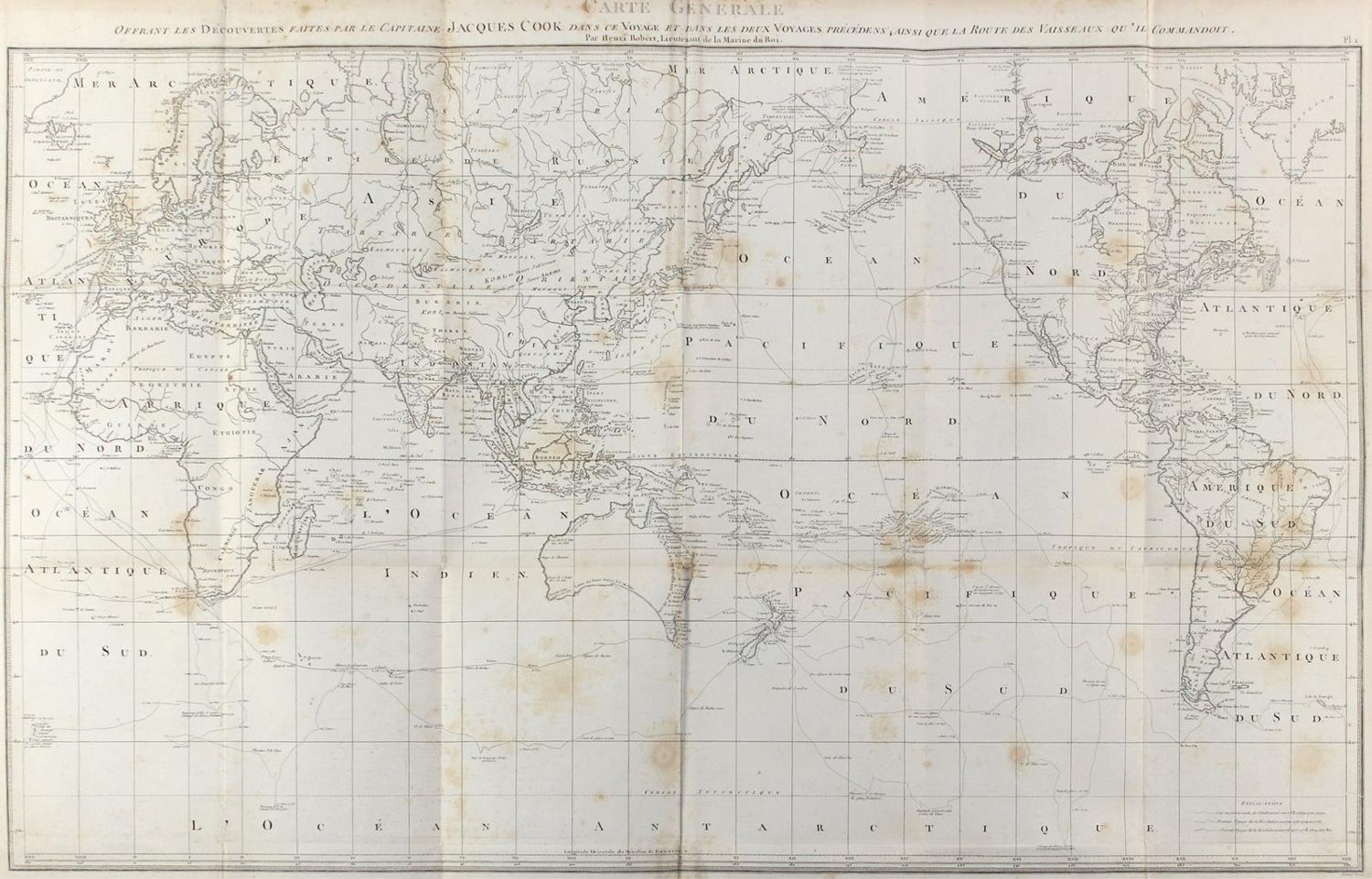 Große Abbildung Nr.1: 123-1848 Cook,J.: (Verschiedene Länder - Geschichte, Südsee)