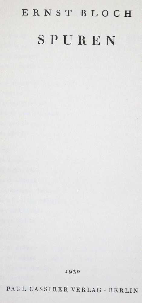 Große Abbildung Nr.2: 123-1860 Bloch, Ernst: (Autographen)