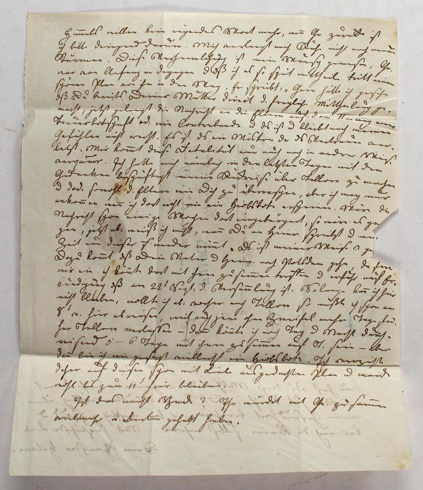 Große Abbildung Nr.2: 123-1863 Buttel, Helene Caroline Catharina von,: (Autographen)