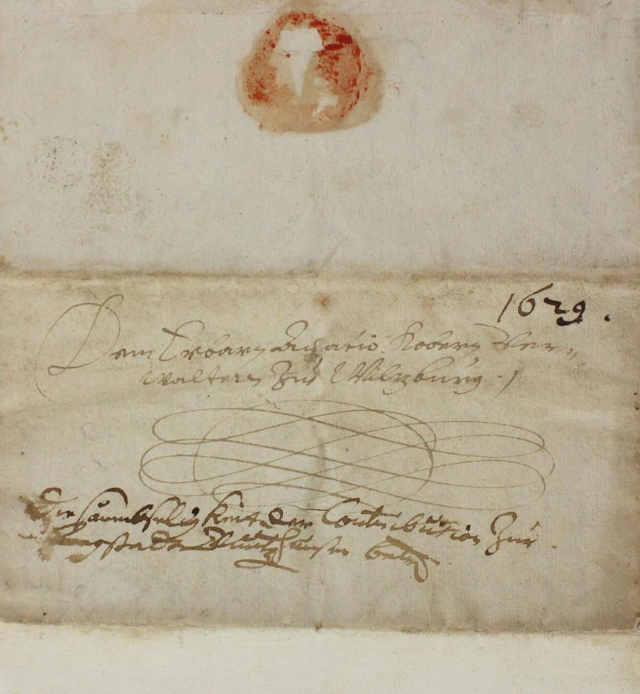 Große Abbildung Nr.2: 123-1866 Dreißigjähriger Krieg.: (Autographen)