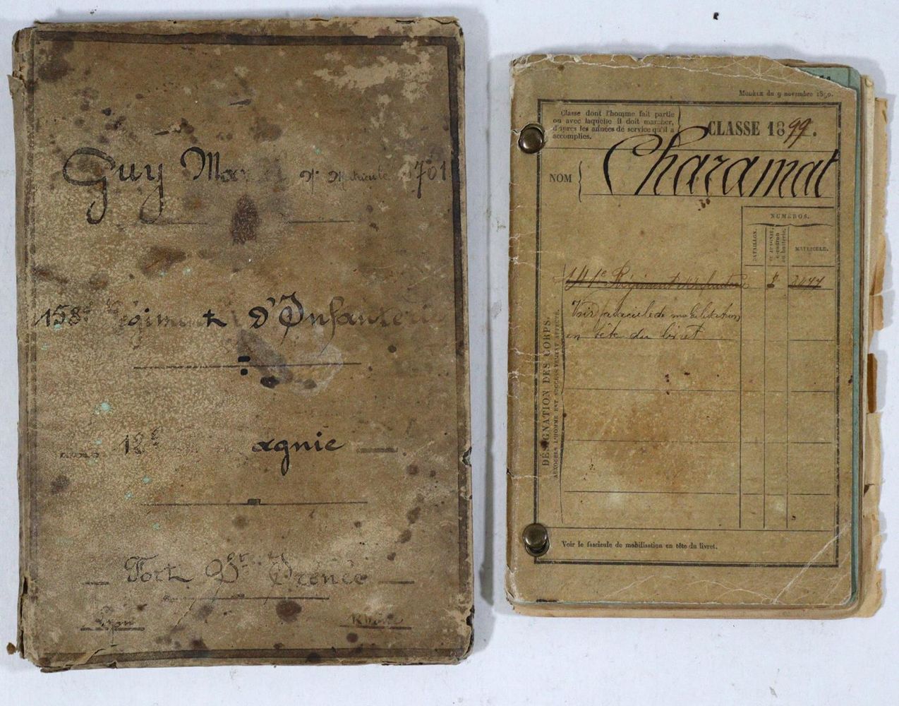Große Abbildung Nr.3: 123-187 Marcel, Guy.: (Handschriften)