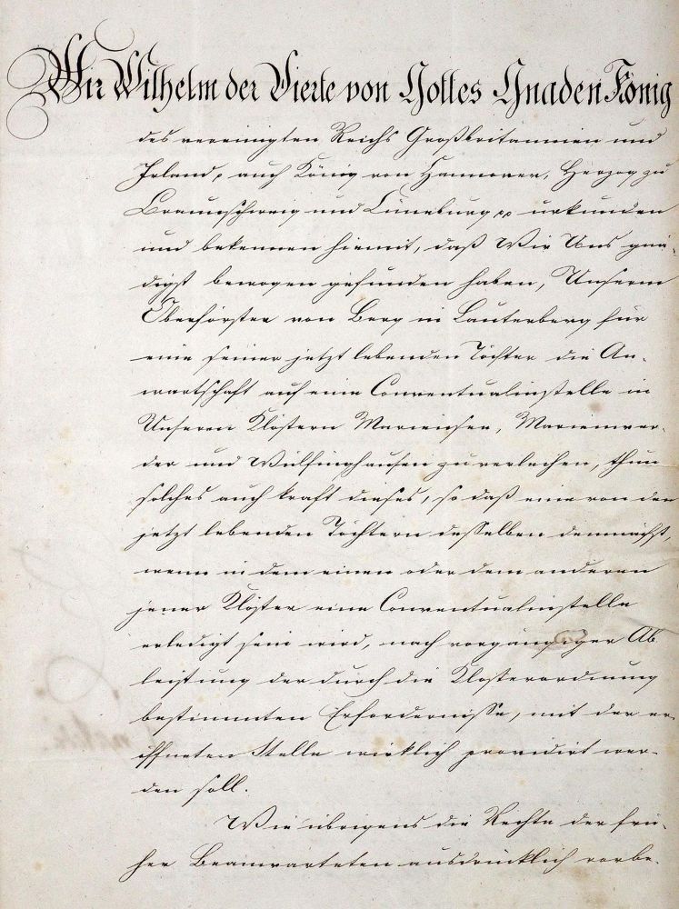 Große Abbildung Nr.1: 123-1881 Friedrich Wilhelm IV, König von Preußen: (Autographen)