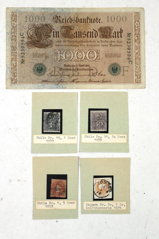 Große Abbildung Nr.4: 123-1894 Konvolut: (Autographen)
