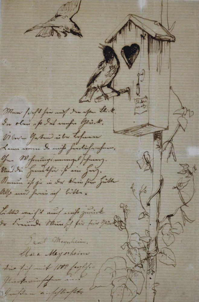 Große Abbildung Nr.1: 123-1898 Meyerheim, Paul: (Autographen)