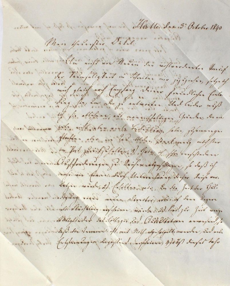 Große Abbildung Nr.1: 123-1900 Niebuhr, Marcus von,: (Autographen)