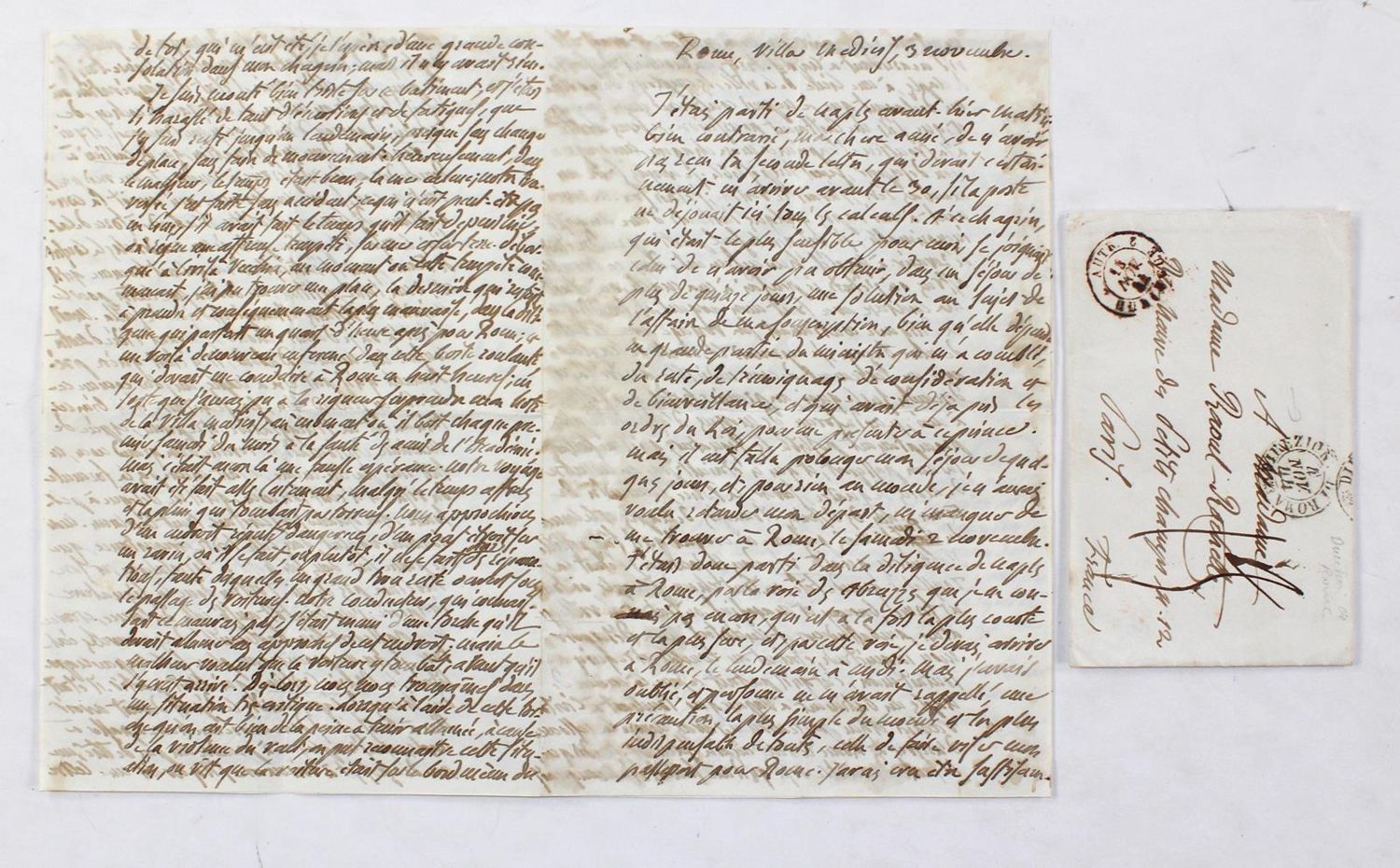 Große Abbildung Nr.1: 123-1909 Raoul-Rochette, Desiré,: (Autographen)