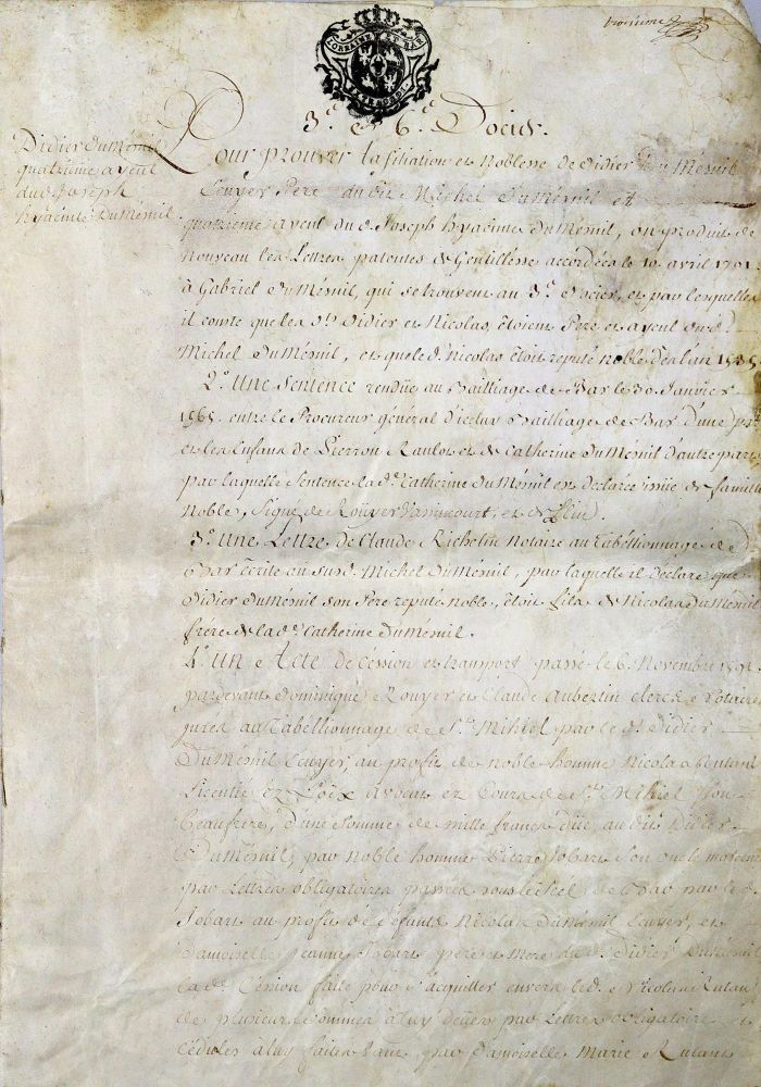 Große Abbildung Nr.1: 123-191 Promotionsurkunde: (Handschriften)