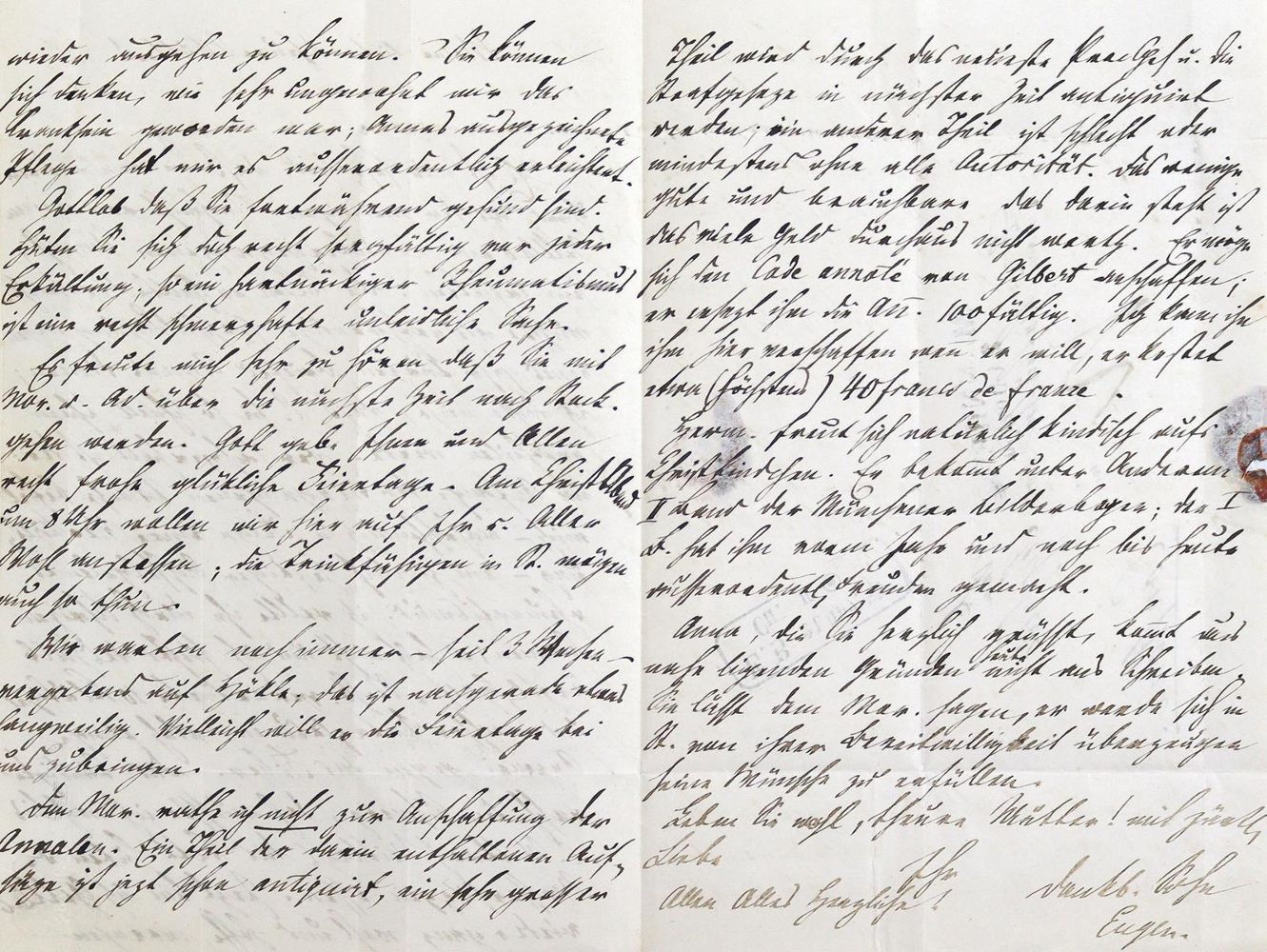 Große Abbildung Nr.2: 123-1916 Seyfried, Eugen von,: (Autographen)