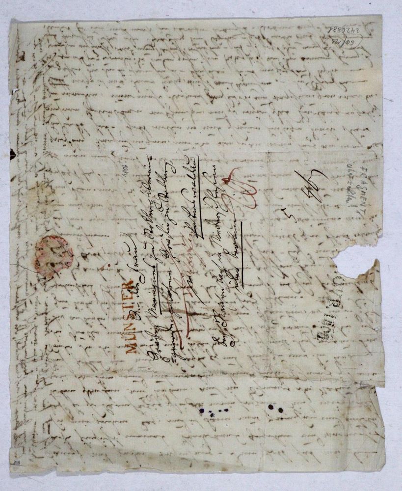 Große Abbildung Nr.2: 123-1920 Stolberg-Stolberg, Katharina Henrietta Gräfin zu: (Autographen)