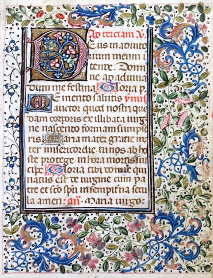Große Abbildung Nr.1: 123-193 Stundenbuch.: (Handschriften)