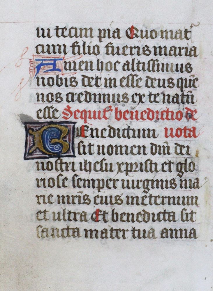 Große Abbildung Nr.3: 123-194 Stundenbuch.: (Handschriften)