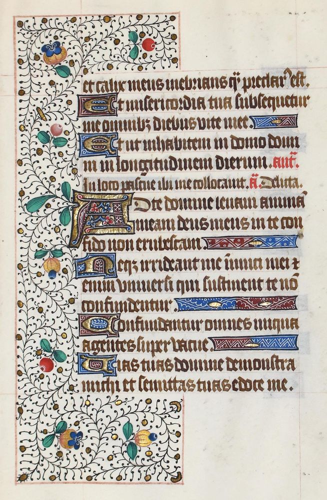 Große Abbildung Nr.1: 123-195 Stundenbuch.: (Handschriften)