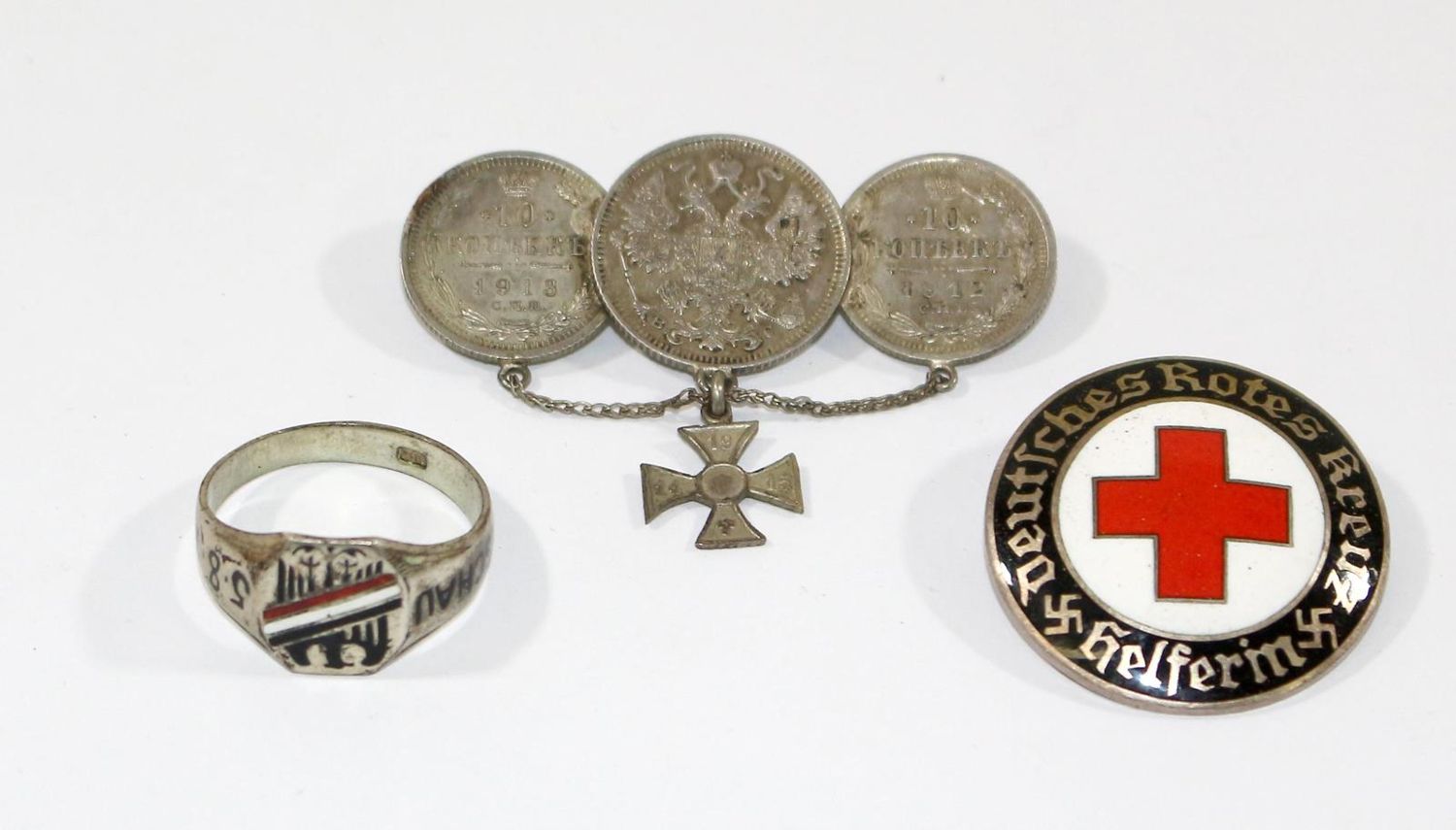 Große Abbildung Nr.1: 123-1958 Abzeichen WK2 u. Patriotisches: (Varia, Militaria)