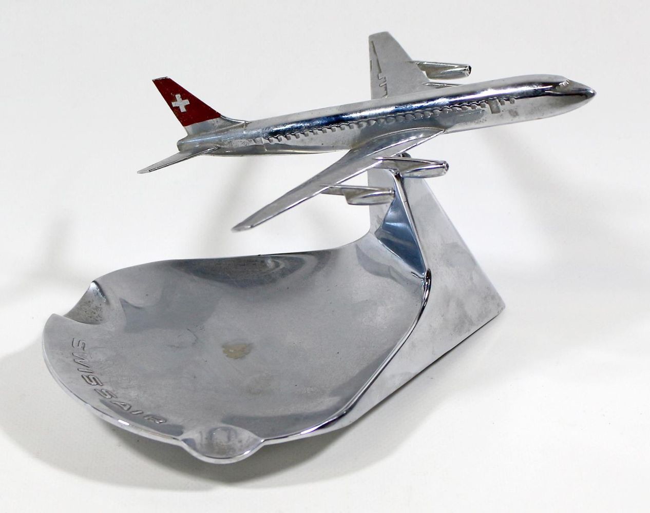 Große Abbildung Nr.1: 123-1990 Swissair Aschenbecher mit: (Varia)