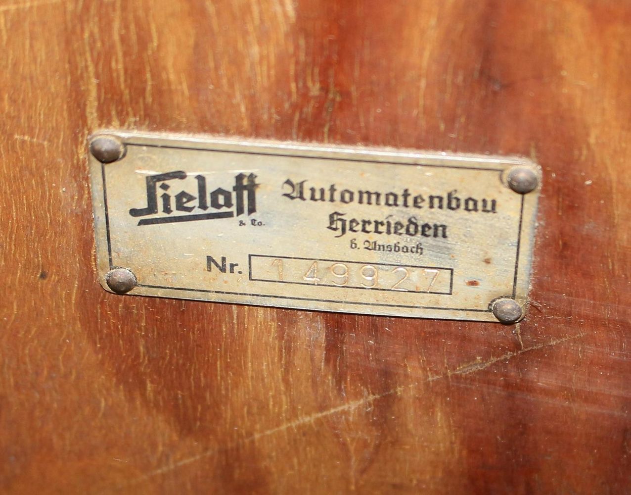 Große Abbildung Nr.3: 123-2000 Warenautomat für Zigaretten: (Varia, Werbung)