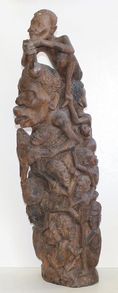 Große Abbildung Nr.1: 123-2022 Makonde Lebensbaum: (Afrika)