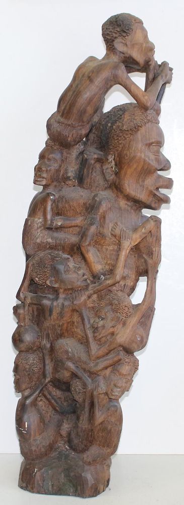 Große Abbildung Nr.3: 123-2022 Makonde Lebensbaum: (Afrika)