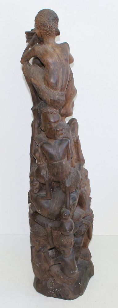 Große Abbildung Nr.4: 123-2022 Makonde Lebensbaum: (Afrika)