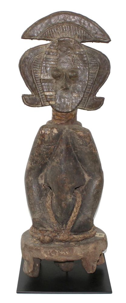 Große Abbildung Nr.1: 123-2038 Kota Ahnenfigur.: (Afrika, Sammlung Nerlich München)