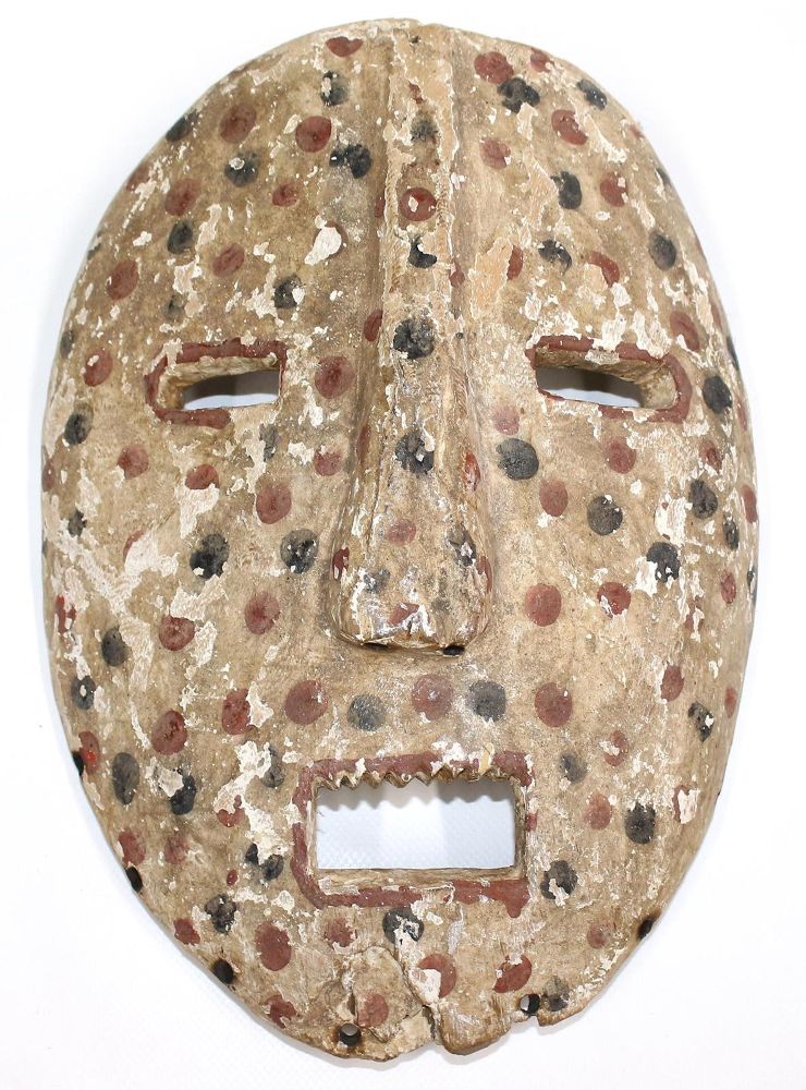 Große Abbildung Nr.1: 123-2047 Maske der Ituri: (Afrika, Sammlung Nerlich München)