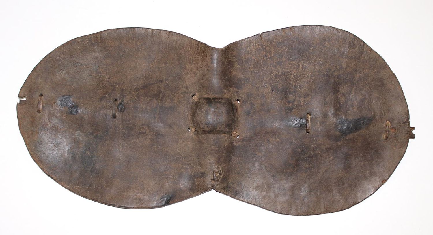 Große Abbildung Nr.1: 123-2055 Schild der Sukuma Tansania.: (Afrika, Sammlung Nerlich München)