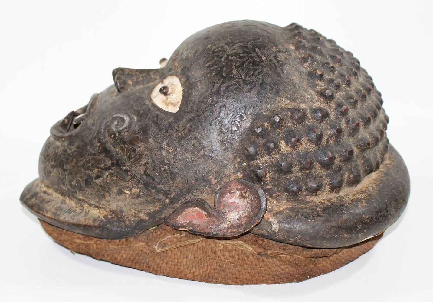 Große Abbildung Nr.2: 123-2057 Sehr alte Maske der Boki: (Afrika, Sammlung Nerlich München)