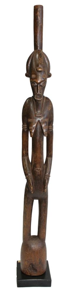 Große Abbildung Nr.1: 123-2058 Senufo Deble Stamper: (Afrika, Sammlung Nerlich München)