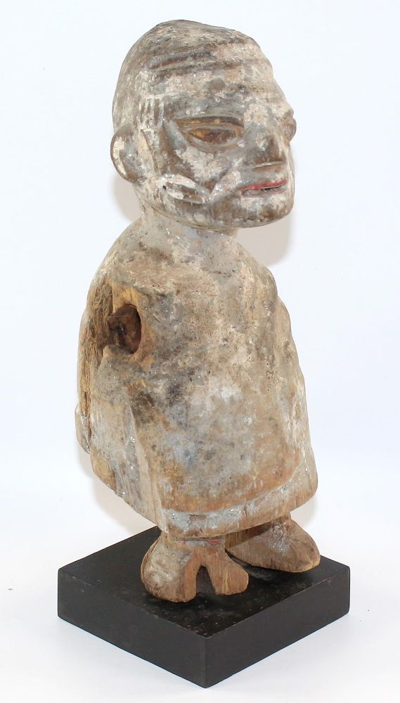 Große Abbildung Nr.2: 123-2059 Stehende Holzfigur.: (Afrika, Sammlung Nerlich München)