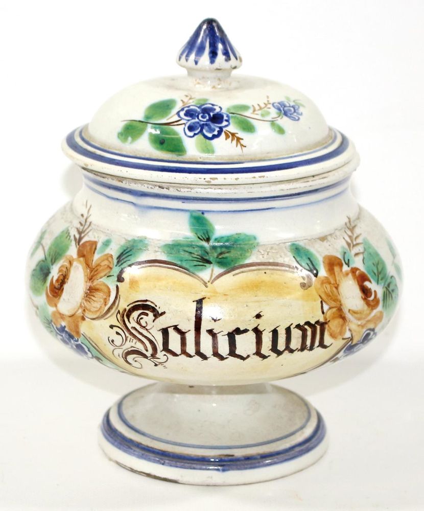 Große Abbildung Nr.1: 123-2083 Apotheken Standgefäß.: (Apothekenwesen, Albarello)