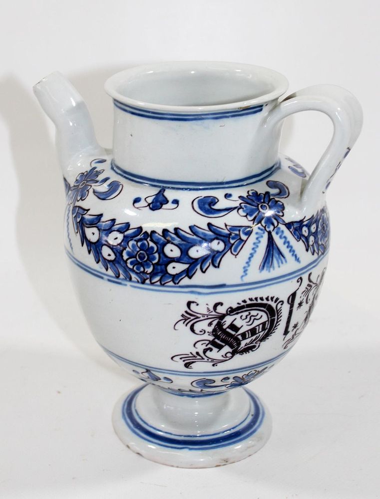 Große Abbildung Nr.3: 123-2091 Sirupkanne wohl Firenze: (Apothekenwesen, Albarello)