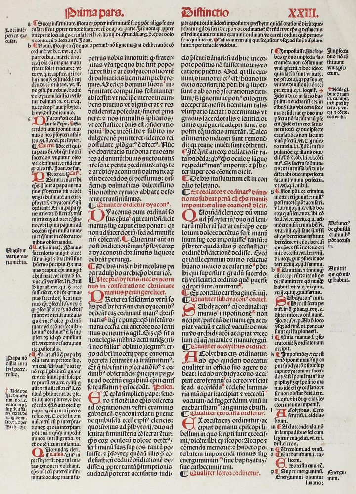 Große Abbildung Nr.1: 123-212 Sammlung: (Inkunabeln)