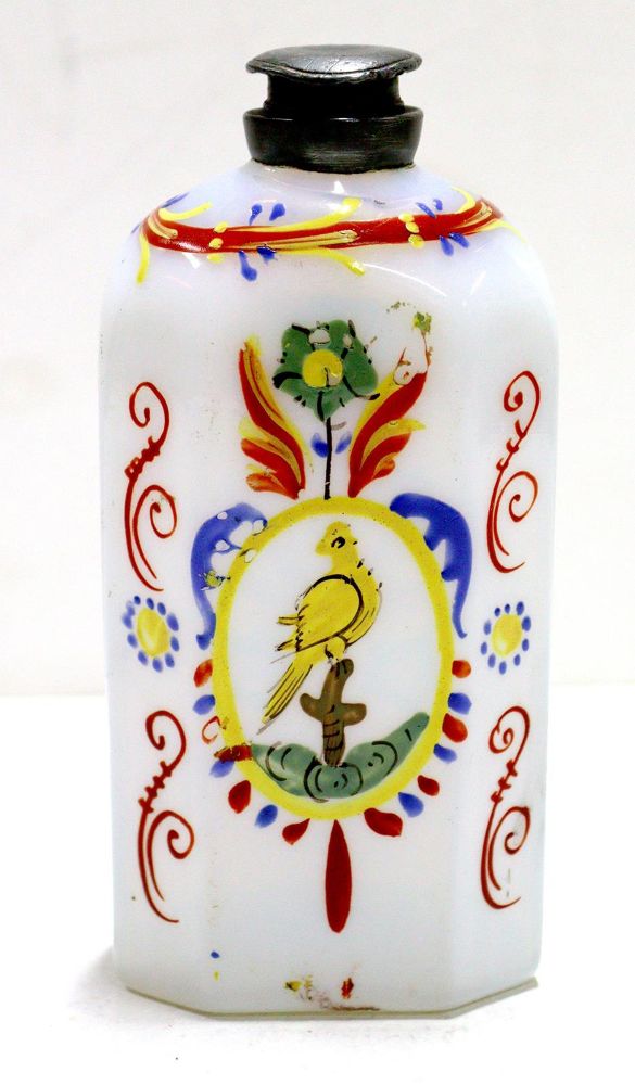 Große Abbildung Nr.1: 123-2121 Schnapsflasche Böhmen: (Apothekenwesen, Glas)