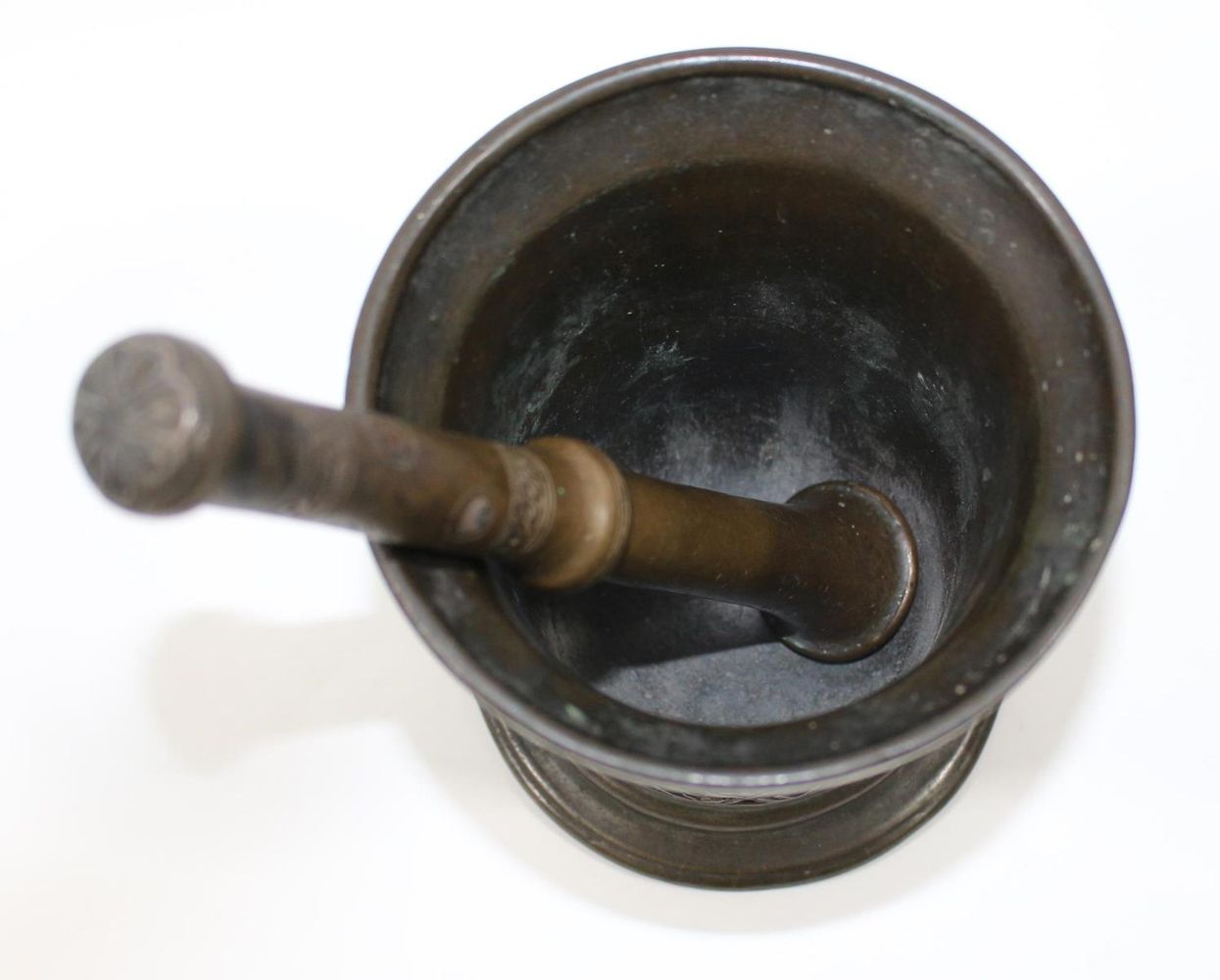 Große Abbildung Nr.2: 123-2149 Münsteraner Mörser: (Apothekenwesen, Mörser)
