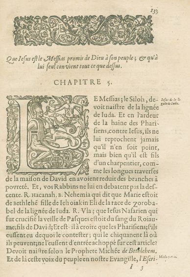 Große Abbildung Nr.1: 123-217 Mornay,P.de, Sieur du Plessis-Marly.: (Judaica)