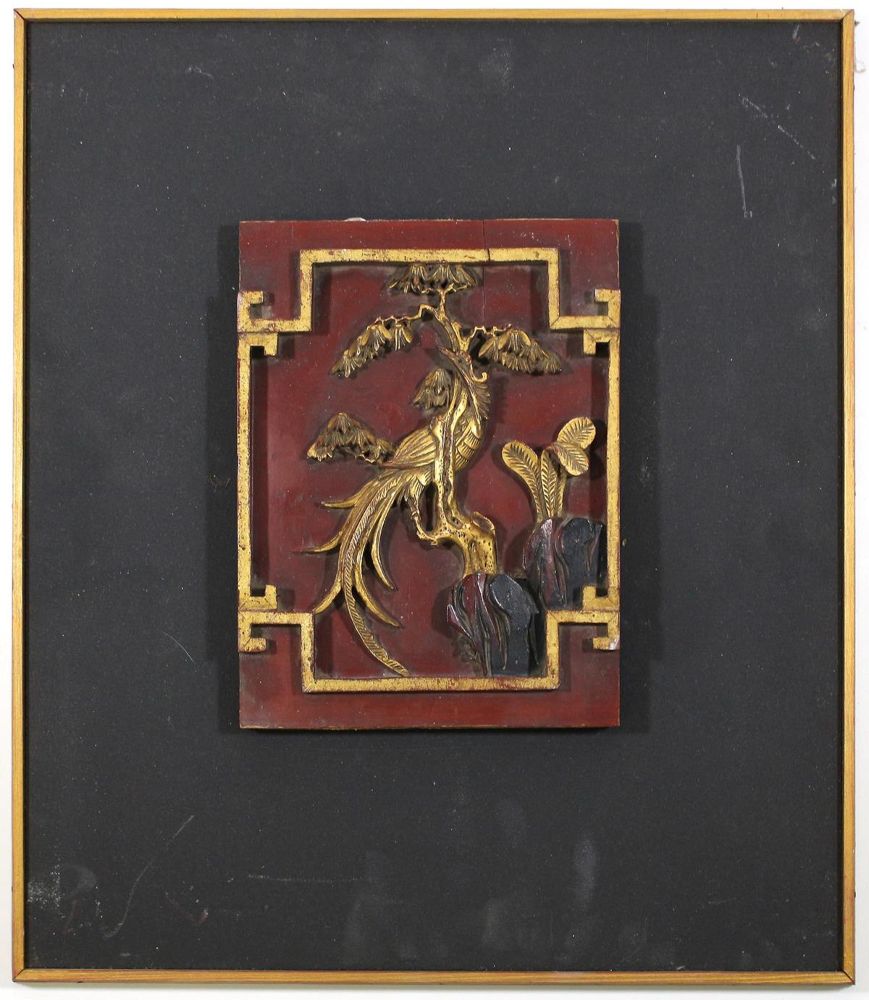 Große Abbildung Nr.1: 123-2187 China Holzpaneel: (Asiatika)